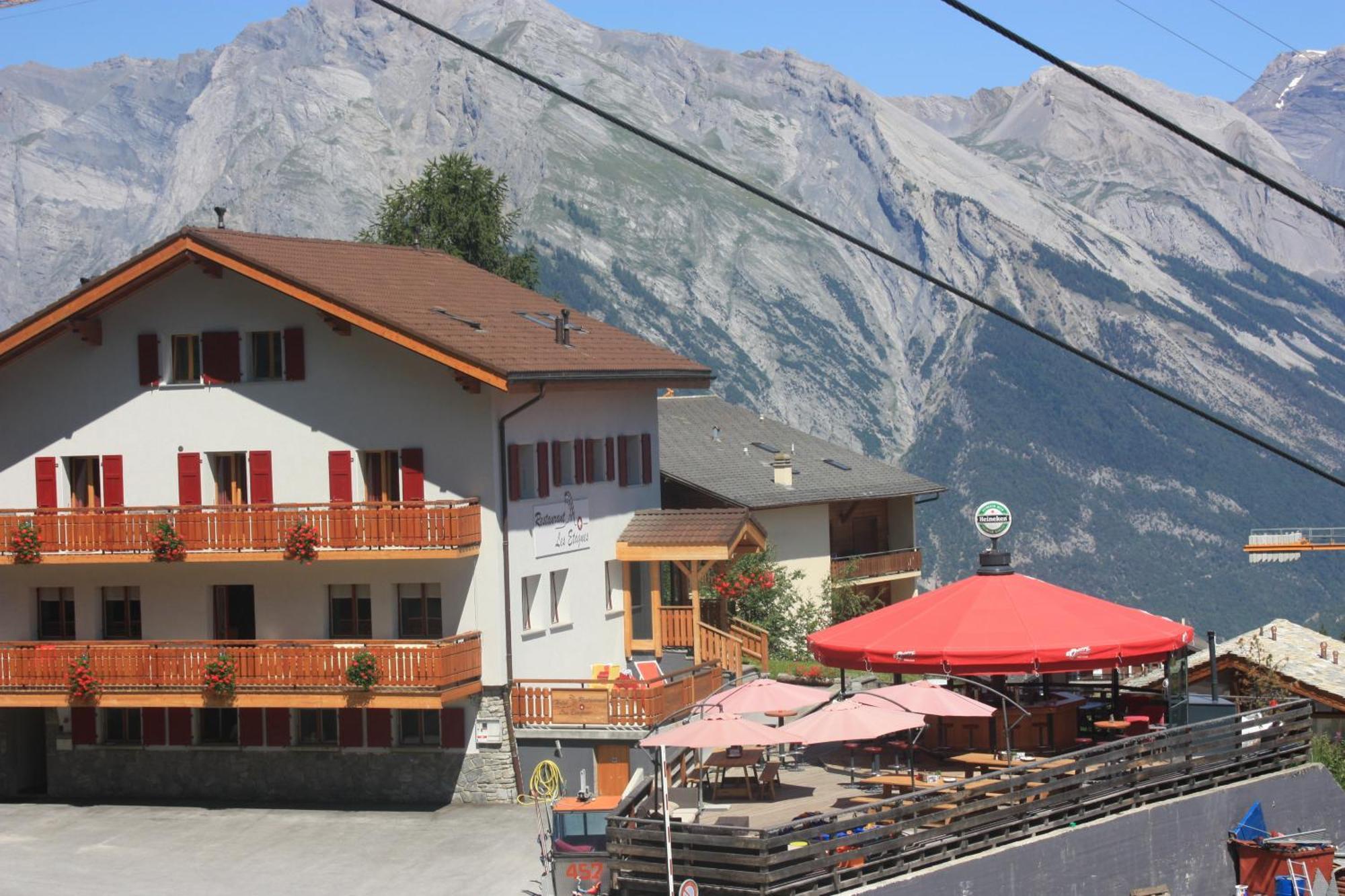 Hotel Les Etagnes Nendaz Buitenkant foto