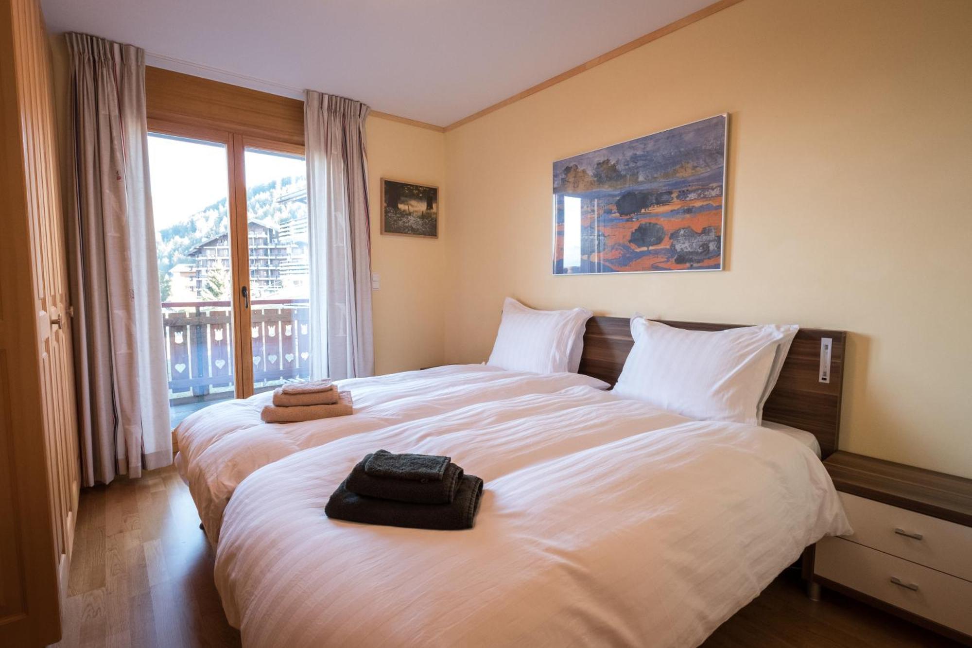 Hotel Les Etagnes Nendaz Kamer foto