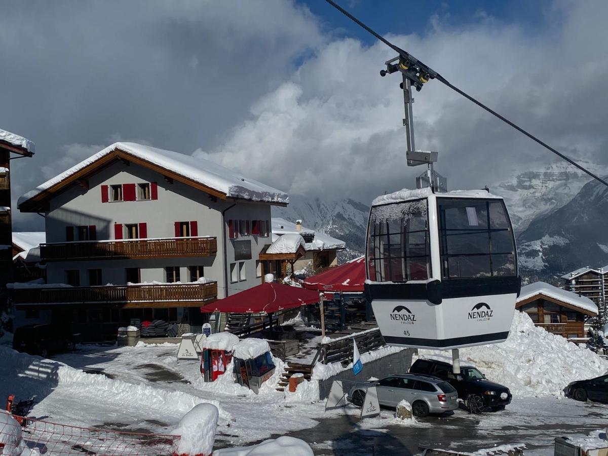Hotel Les Etagnes Nendaz Buitenkant foto
